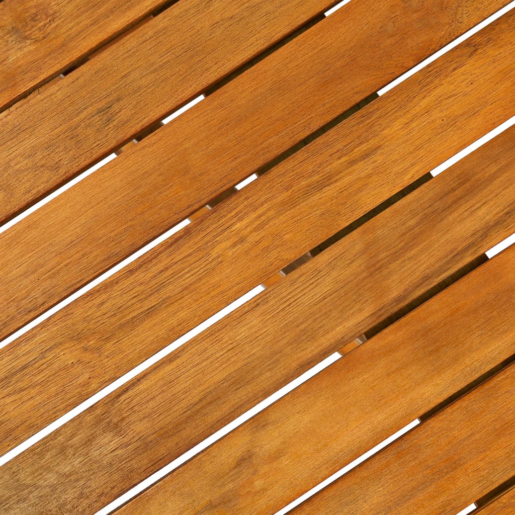 7-Tlg. Garten-Essgruppe 180X90X75 Cm Massivholz Akazie