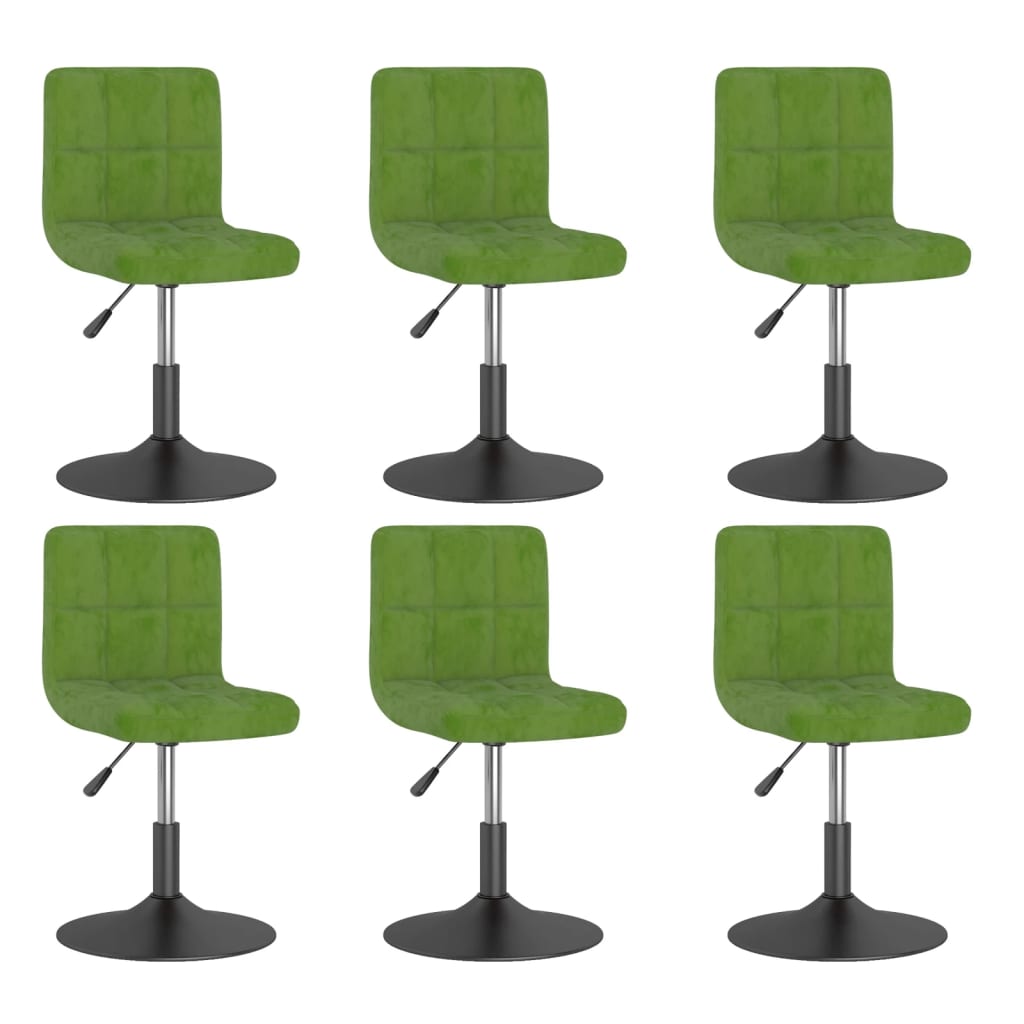 Esszimmerstühle 4 Stk. Drehbar Samt