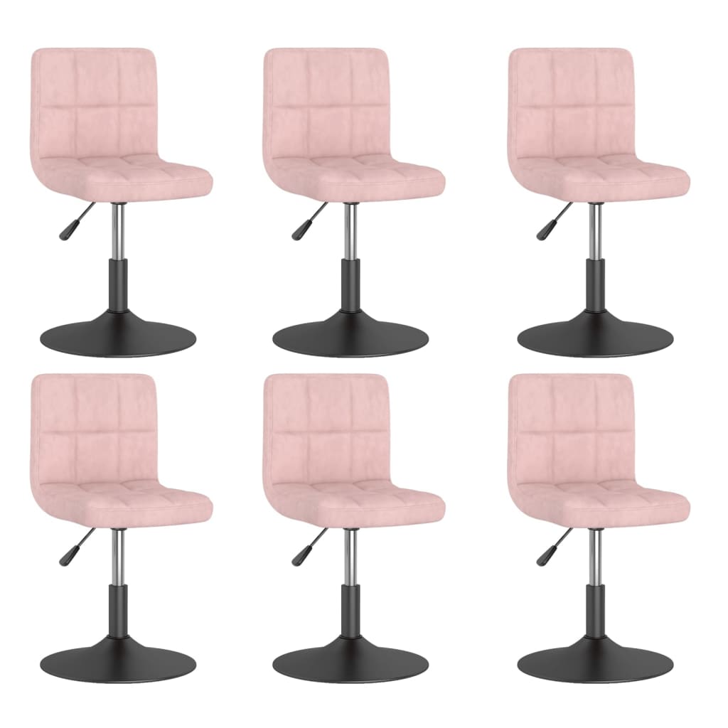 Esszimmerstühle 4 Stk. Drehbar Samt