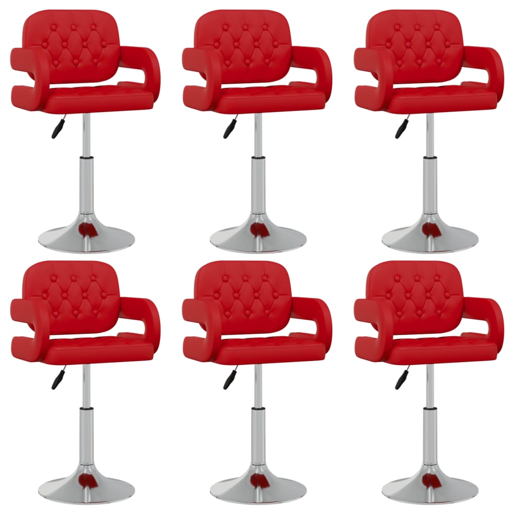 Esszimmerstühle 4 Stk. Drehbar Kunstleder