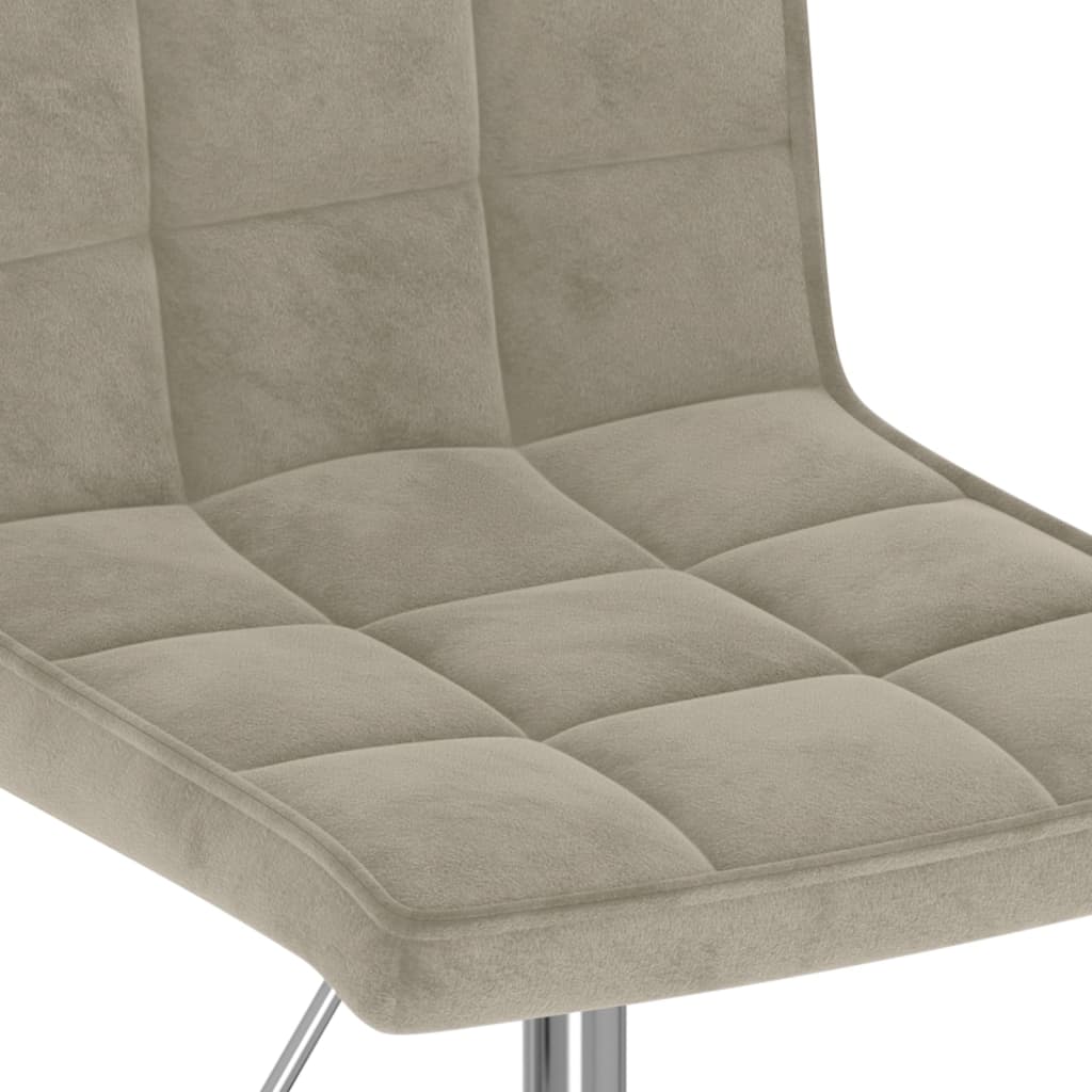 Esszimmerstühle 4 Stk. Drehbar Samt