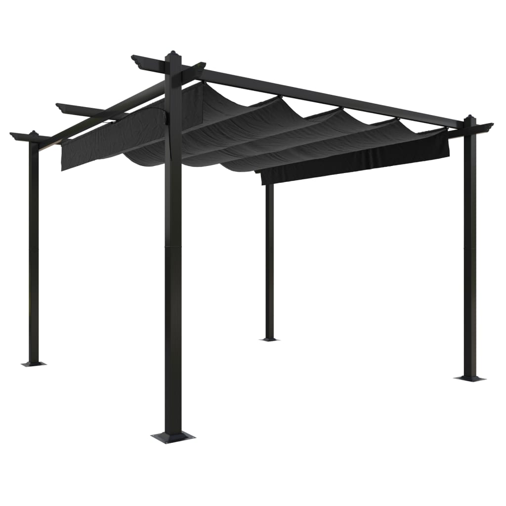 Pavillon Mit Ausziehbarem Dach 3X3 M