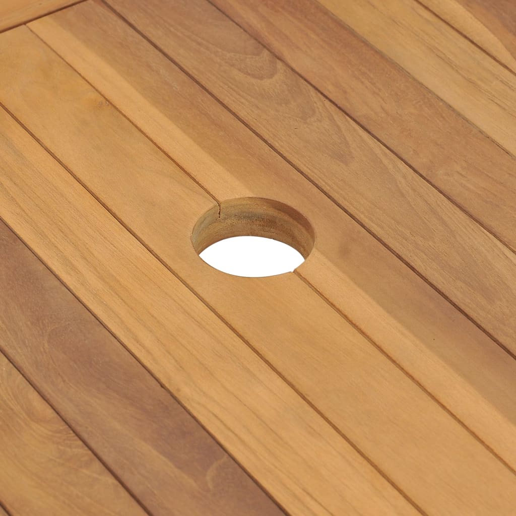 Waschtisch Mit 3 Körben Massivholz Teak 132X45X75Cm