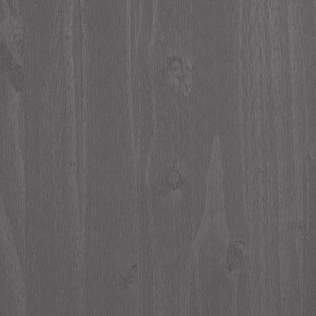 Schuhschrank Hamar 85X40X108 Cm Massivholz Kiefer Hellgrau