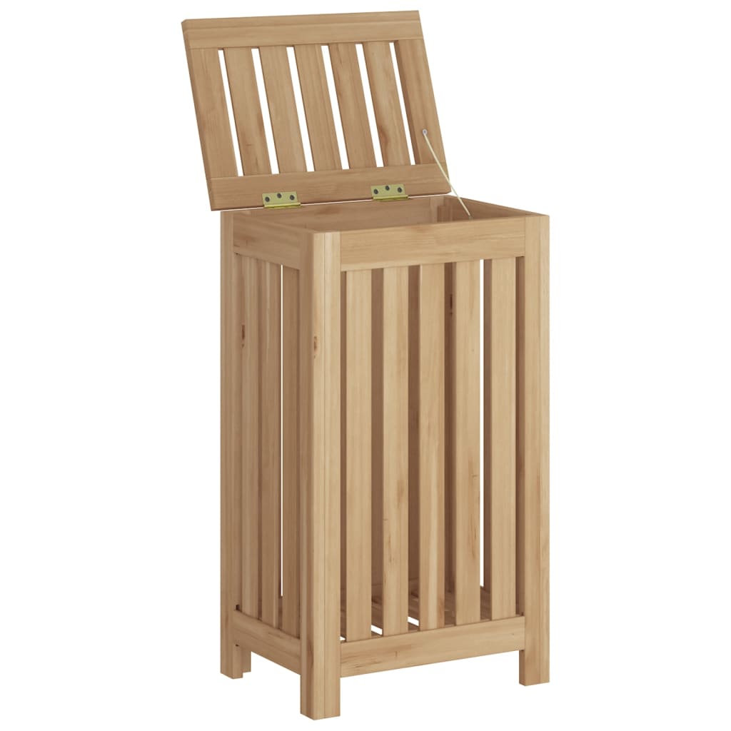 Wäschebehälter Massivholz Teak