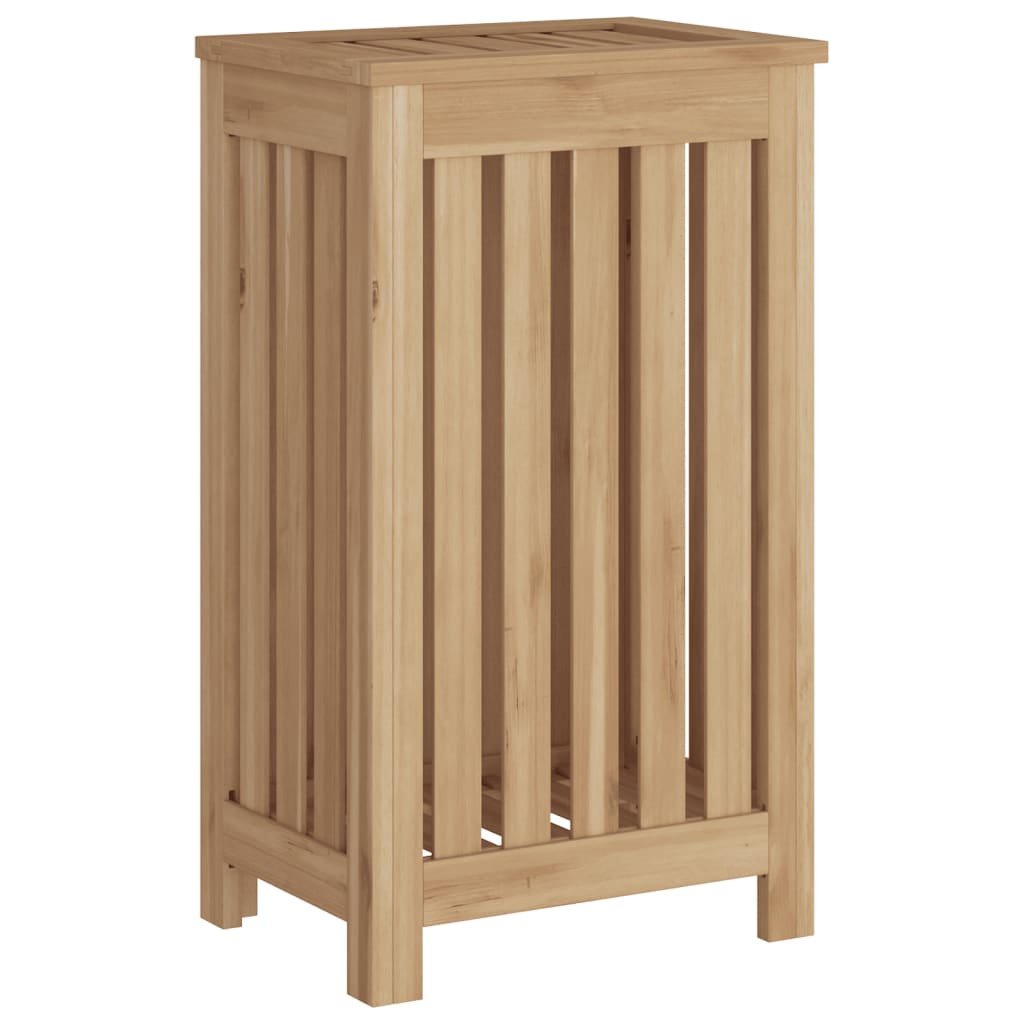 Wäschebehälter Massivholz Teak