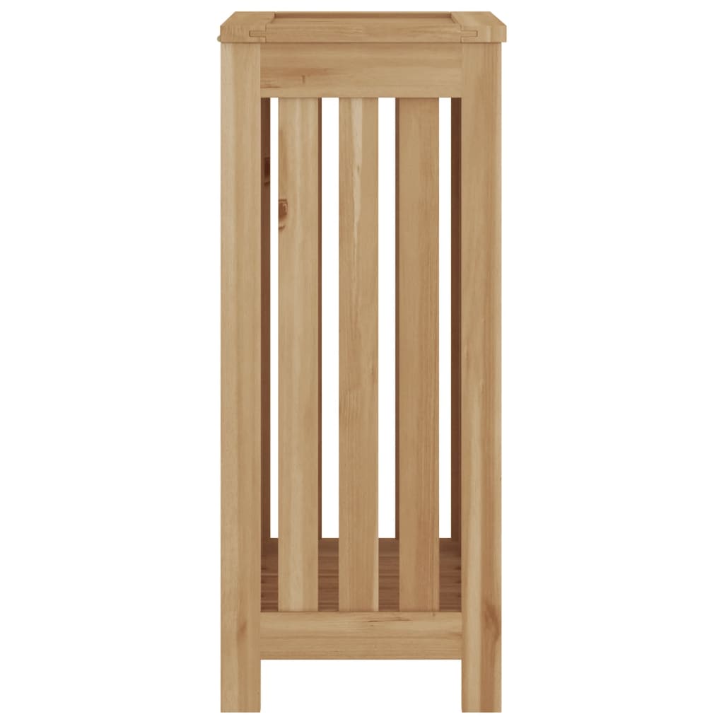 Wäschebehälter Massivholz Teak
