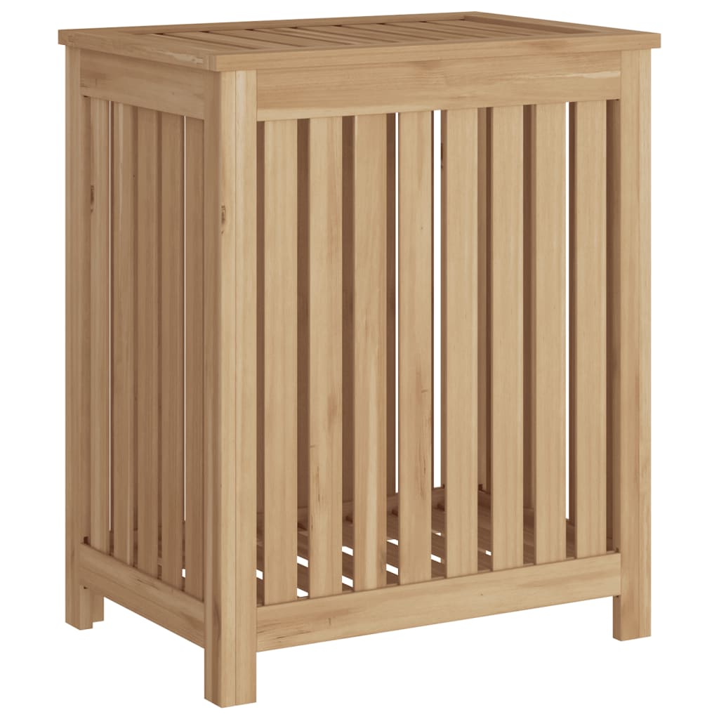 Wäschebehälter Massivholz Teak