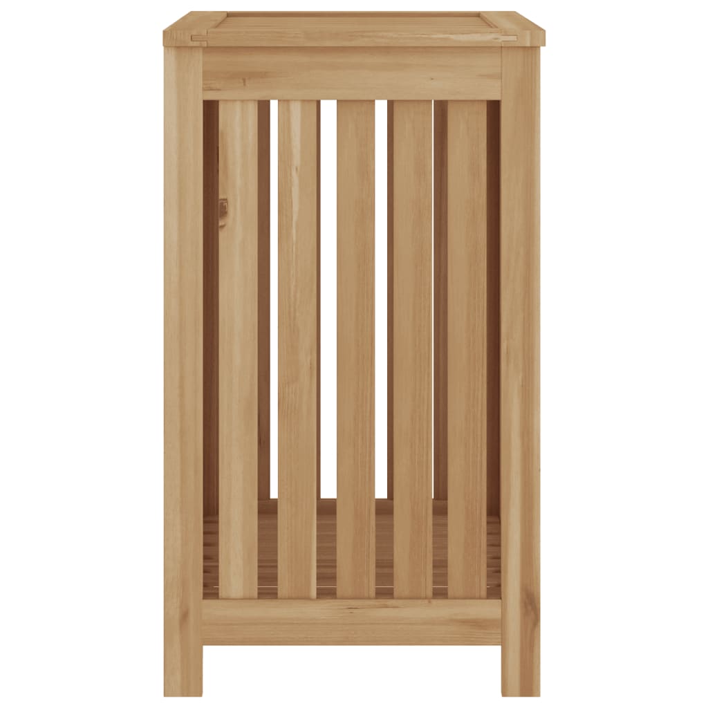 Wäschebehälter Massivholz Teak