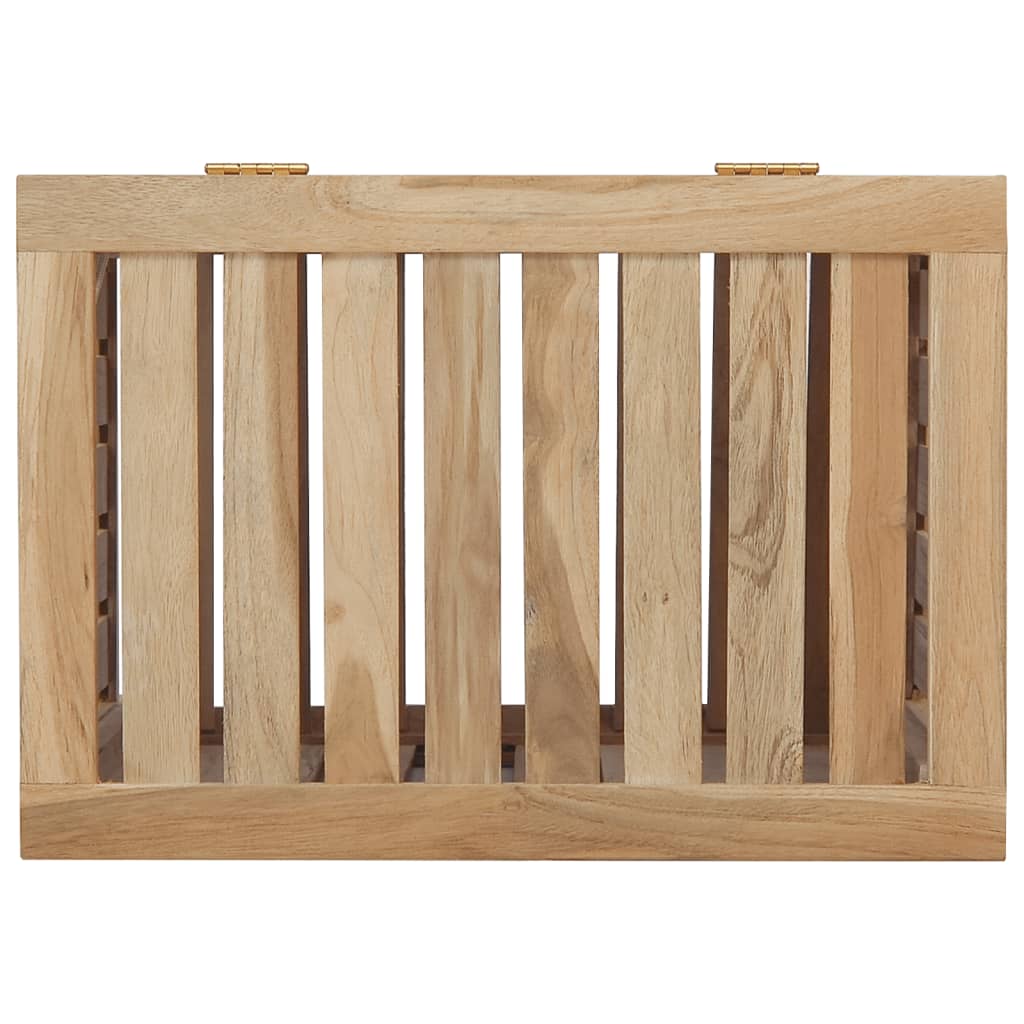 Wäschebehälter Massivholz Teak