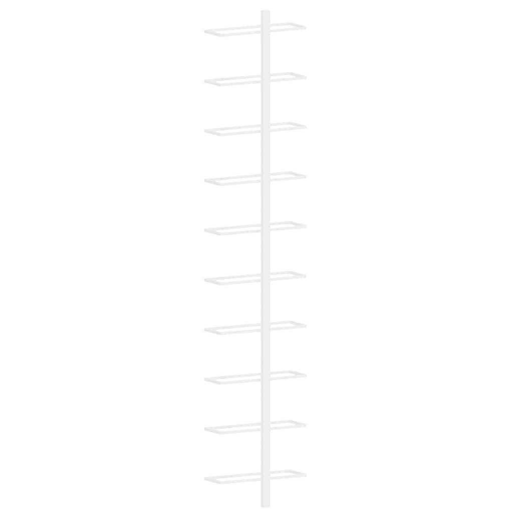 Wand-Weinregal Für 10 Flaschen Metall