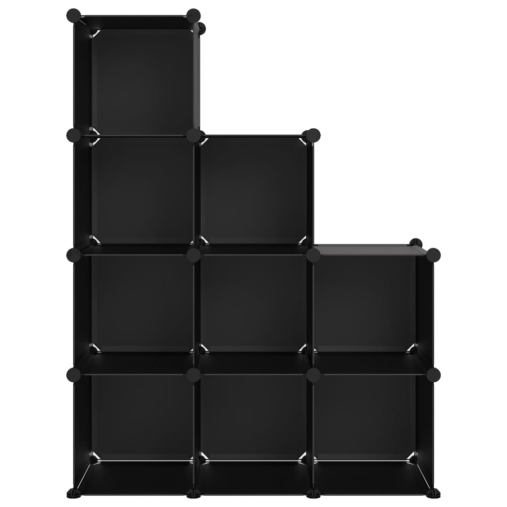 Regalsystem Mit 9 Würfeln Pp Schwarz