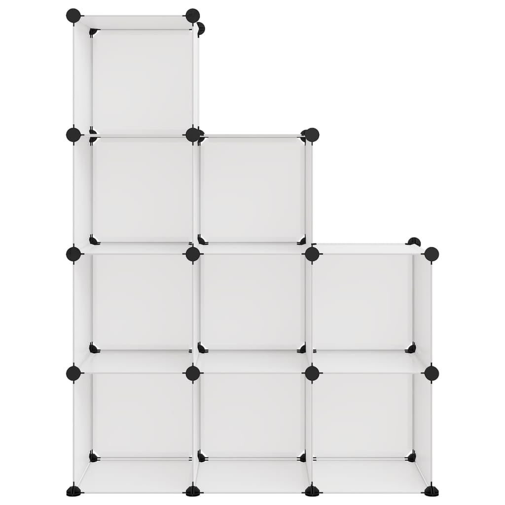 Regalsystem Mit 9 Würfeln Pp Transparent