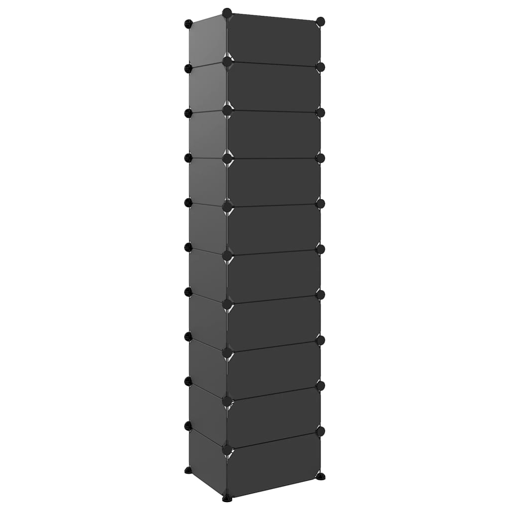 Schuhregal Pp Schwarz