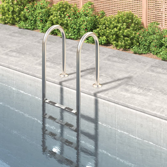 Pool-Leiter 54X38X184,5 Cm Edelstahl 304