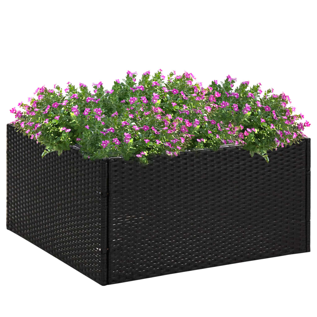 Pflanzkübel Poly Rattan