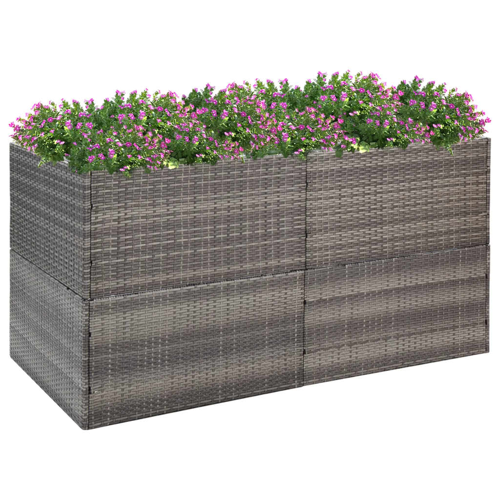 Pflanzkübel Poly Rattan