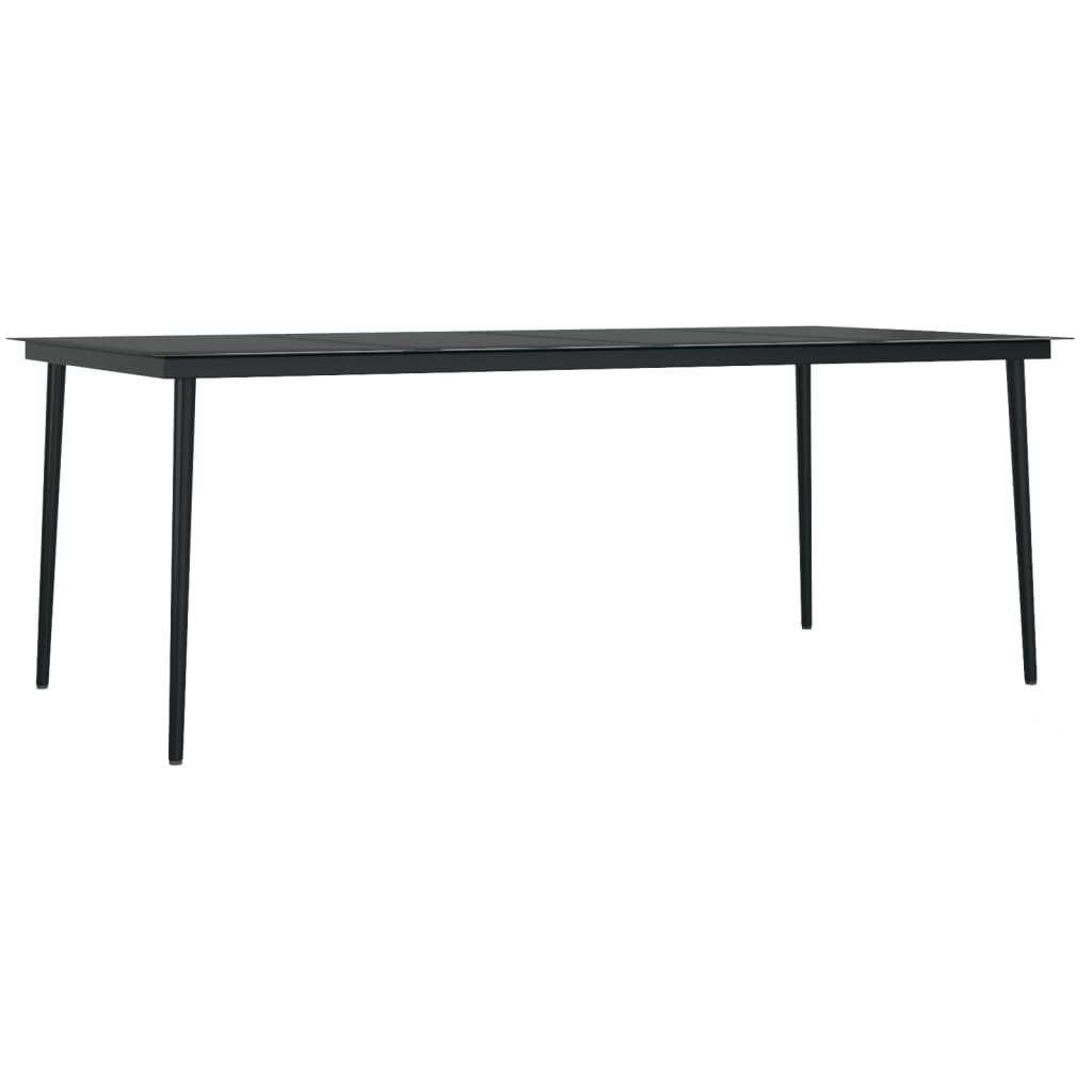7-Tlg. Garten-Essgruppe Mit Kissen Poly Rattan Und Glas