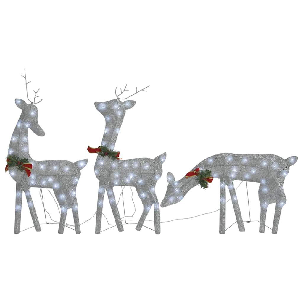 Led-Rentiere Weihnachtsdeko 270X7X90 Cm N Kaltweiß