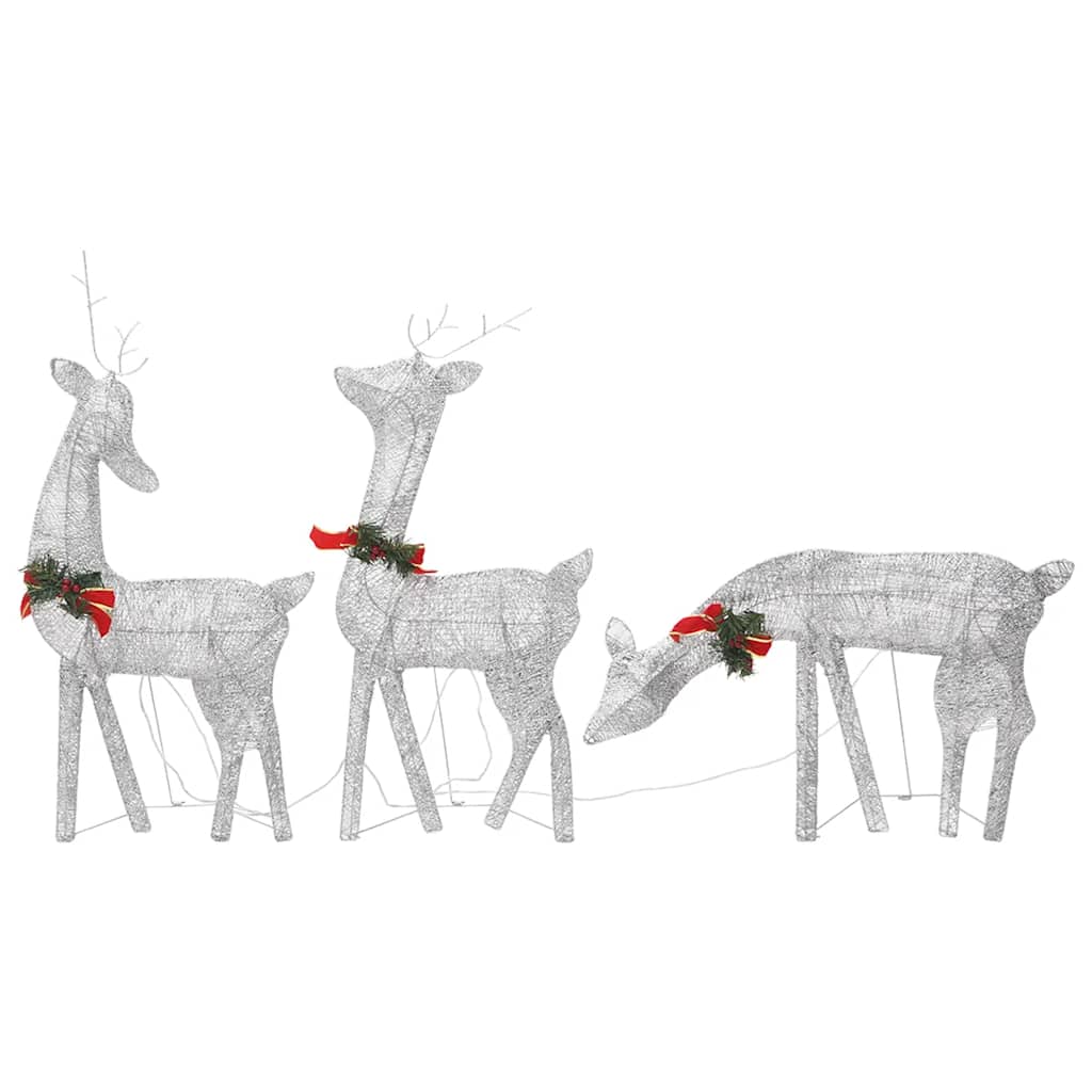 Led-Rentiere Weihnachtsdeko 270X7X90 Cm N Kaltweiß