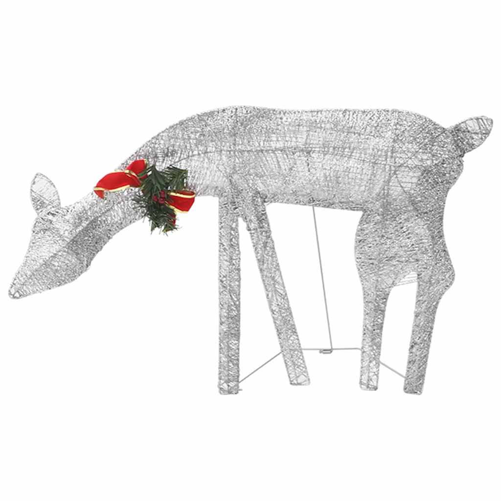 Led-Rentiere Weihnachtsdeko 270X7X90 Cm N Kaltweiß