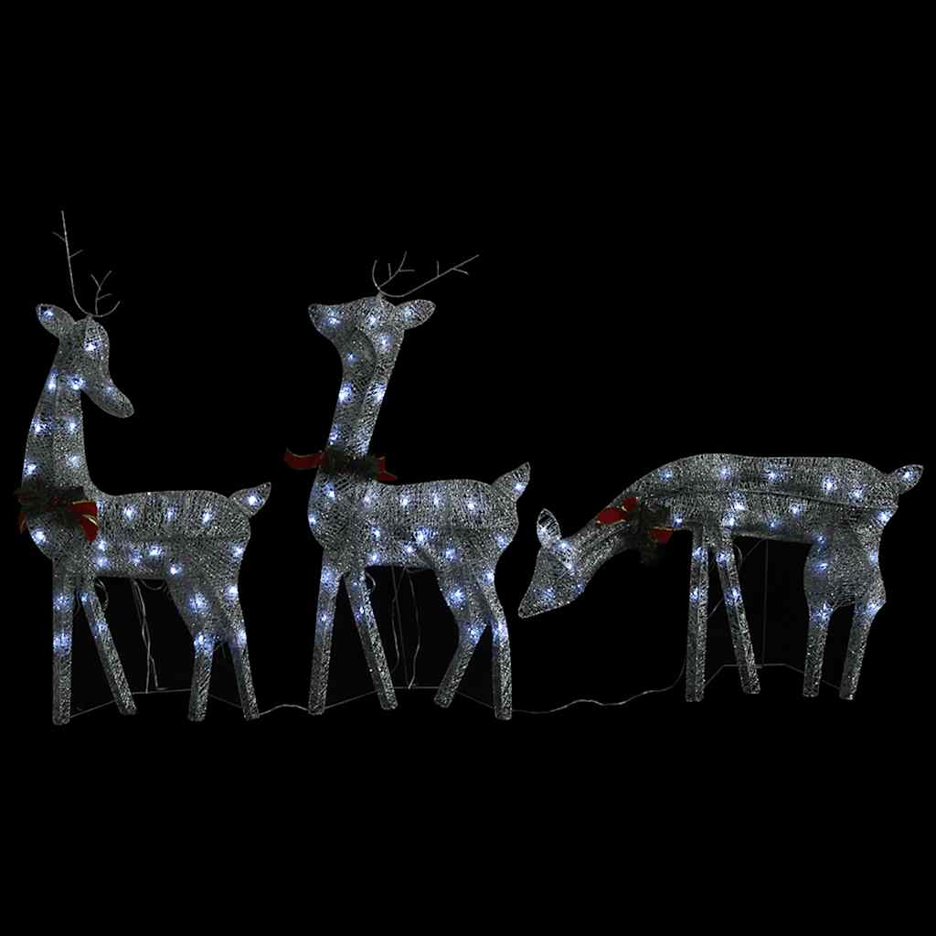 Led-Rentiere Weihnachtsdeko 270X7X90 Cm N Kaltweiß