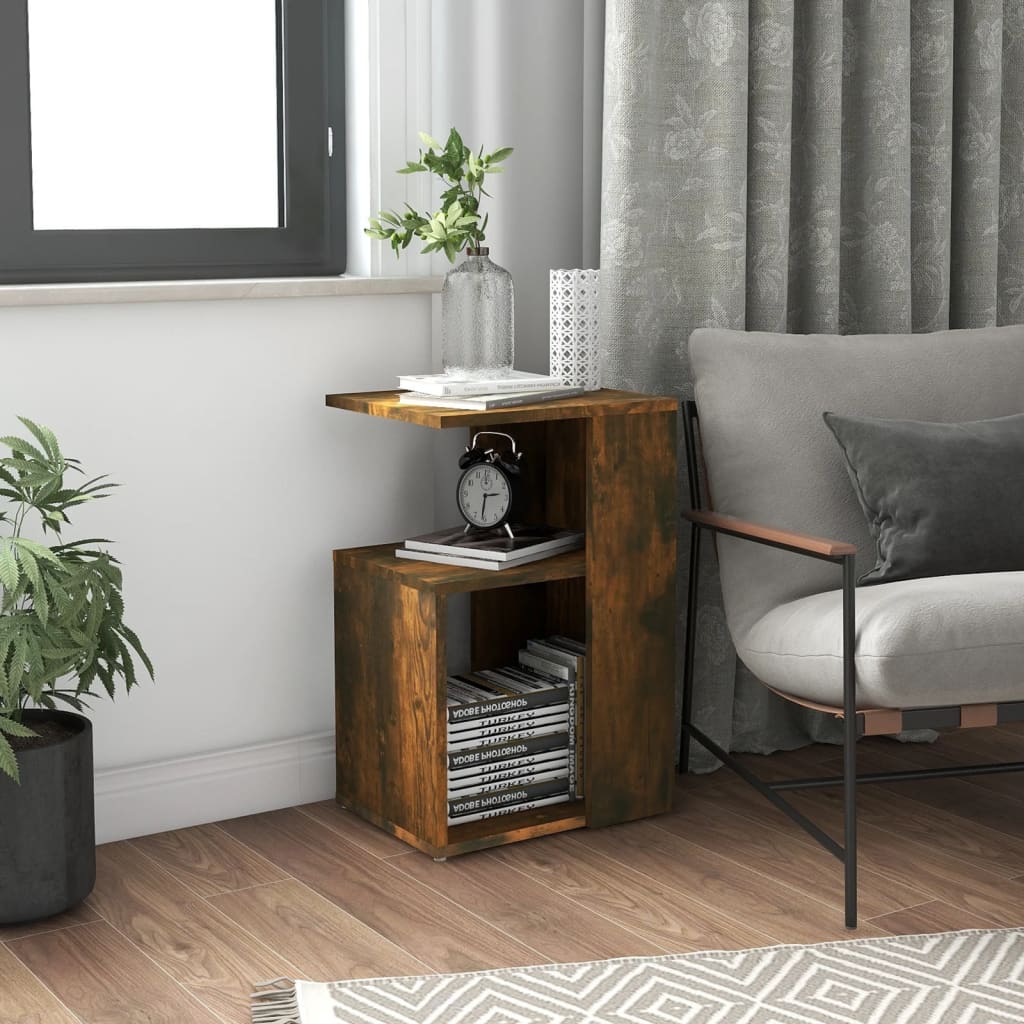 Beistelltisch -Optik 36X30X56 Cm Holzwerkstoff