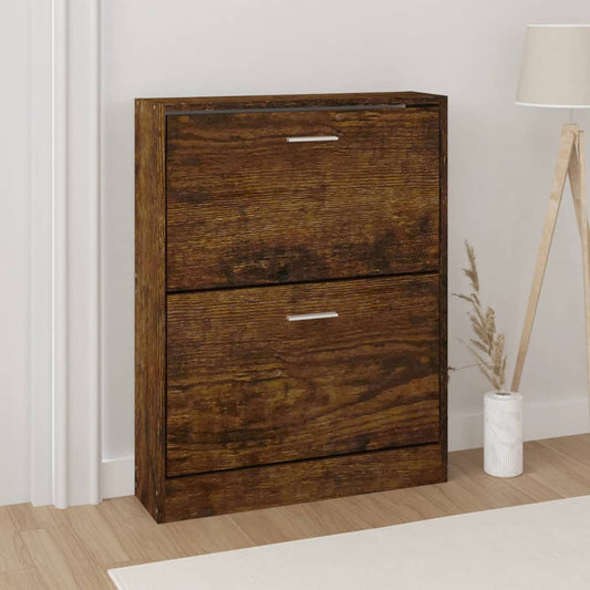 Schuhschrank 59X17X Holzwerkstoff Räuchereiche