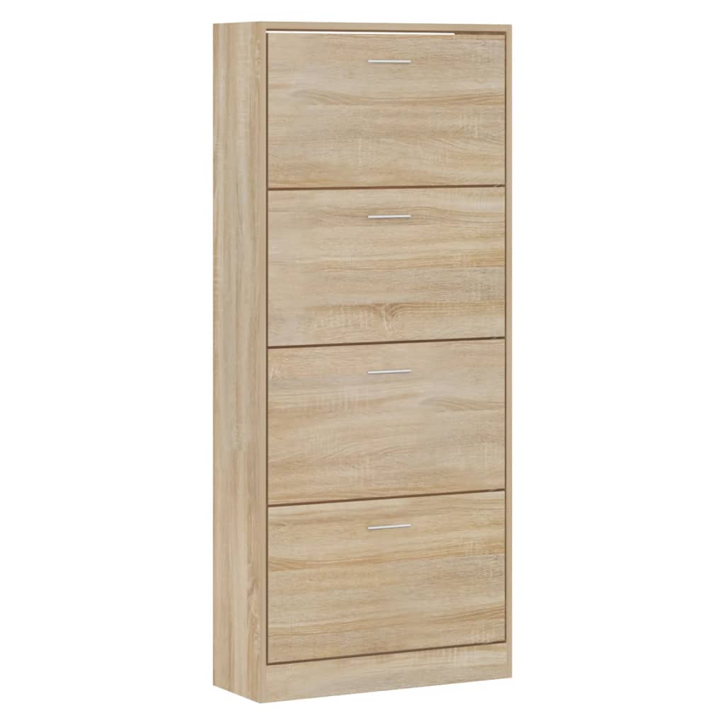 Schuhschrank Sonoma-Eiche Holzwerkstoff Sonoma Eiche