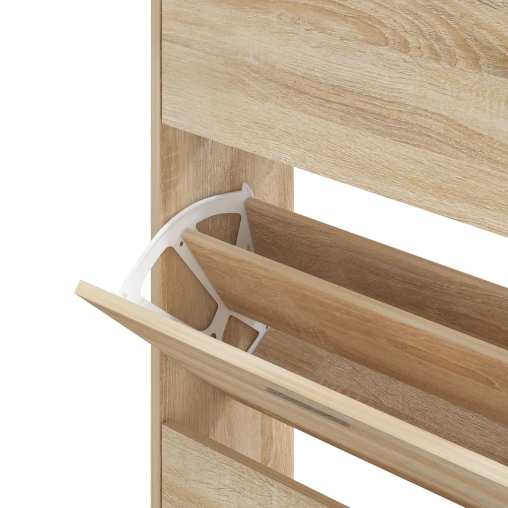 Schuhschrank Sonoma-Eiche Holzwerkstoff Sonoma Eiche