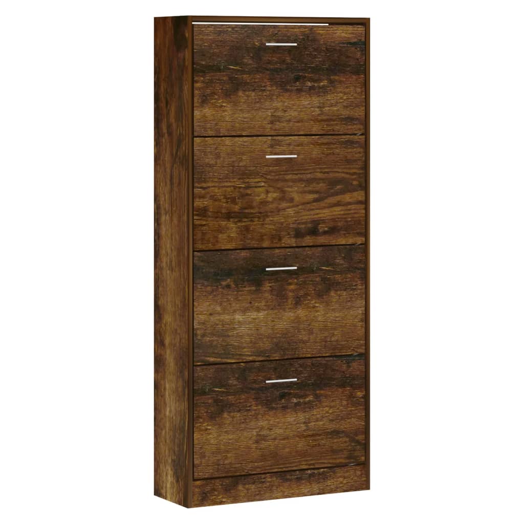 Schuhschrank Holzwerkstoff Räuchereiche