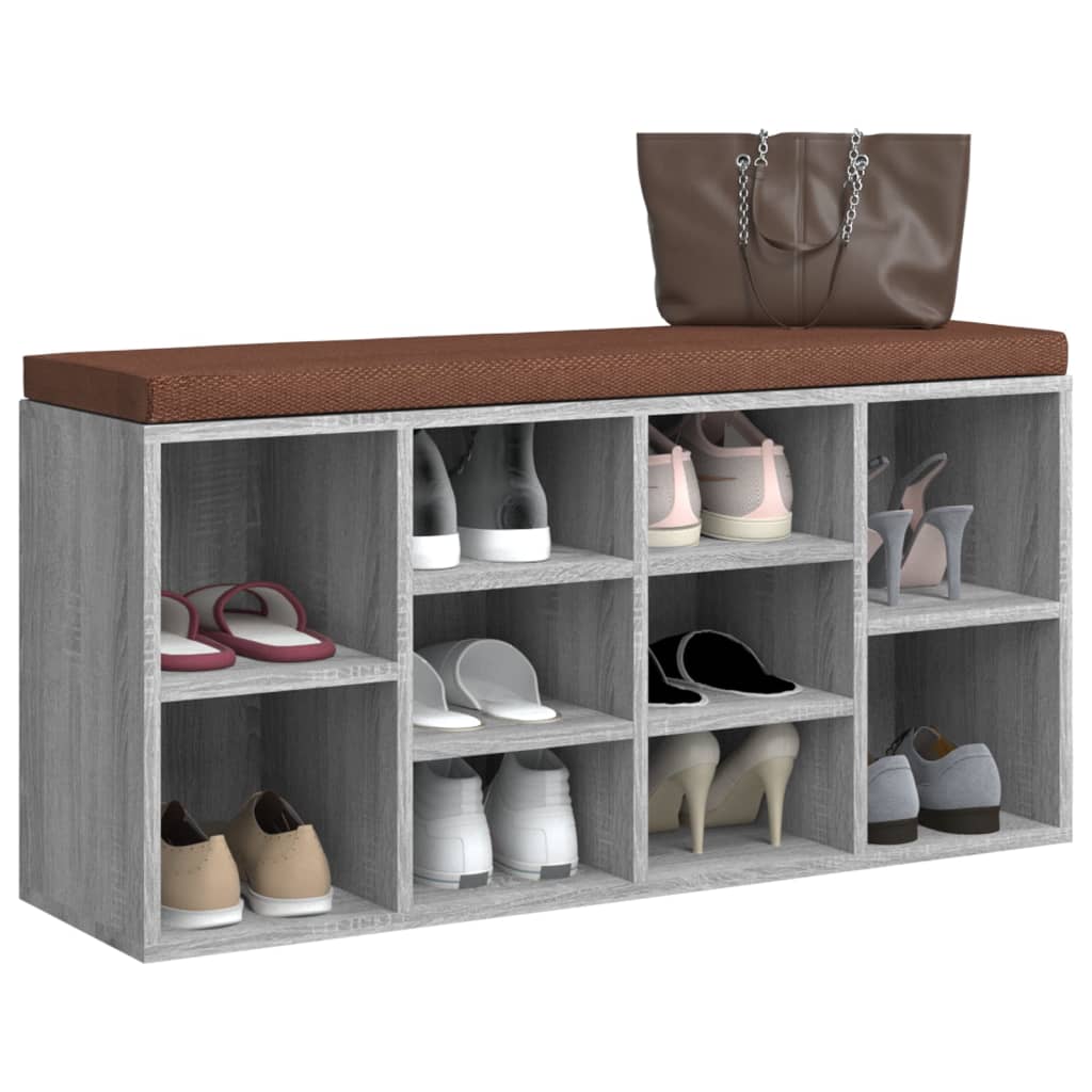 Schuhbank 103X30X48 Cm Holzwerkstoff