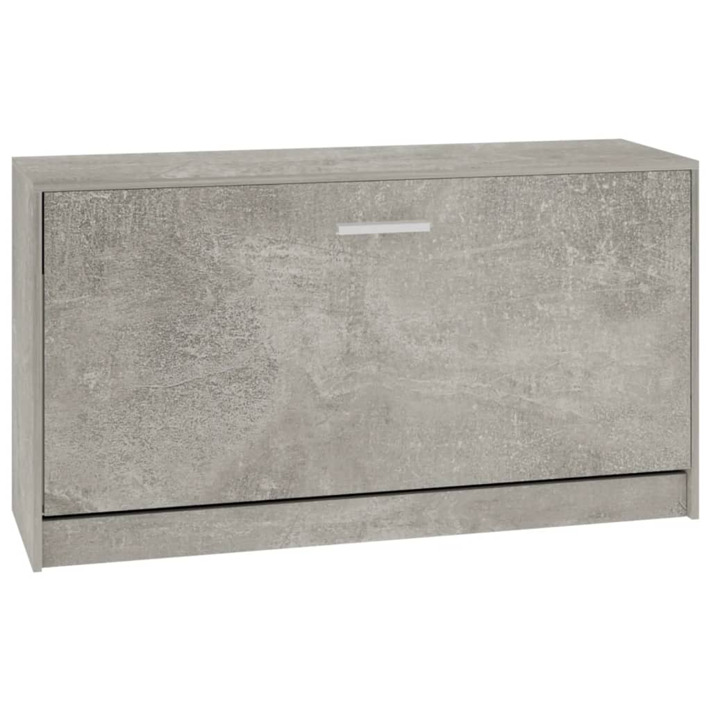 Schuhbank 80X24X45 Cm Holzwerkstoff Betongrau
