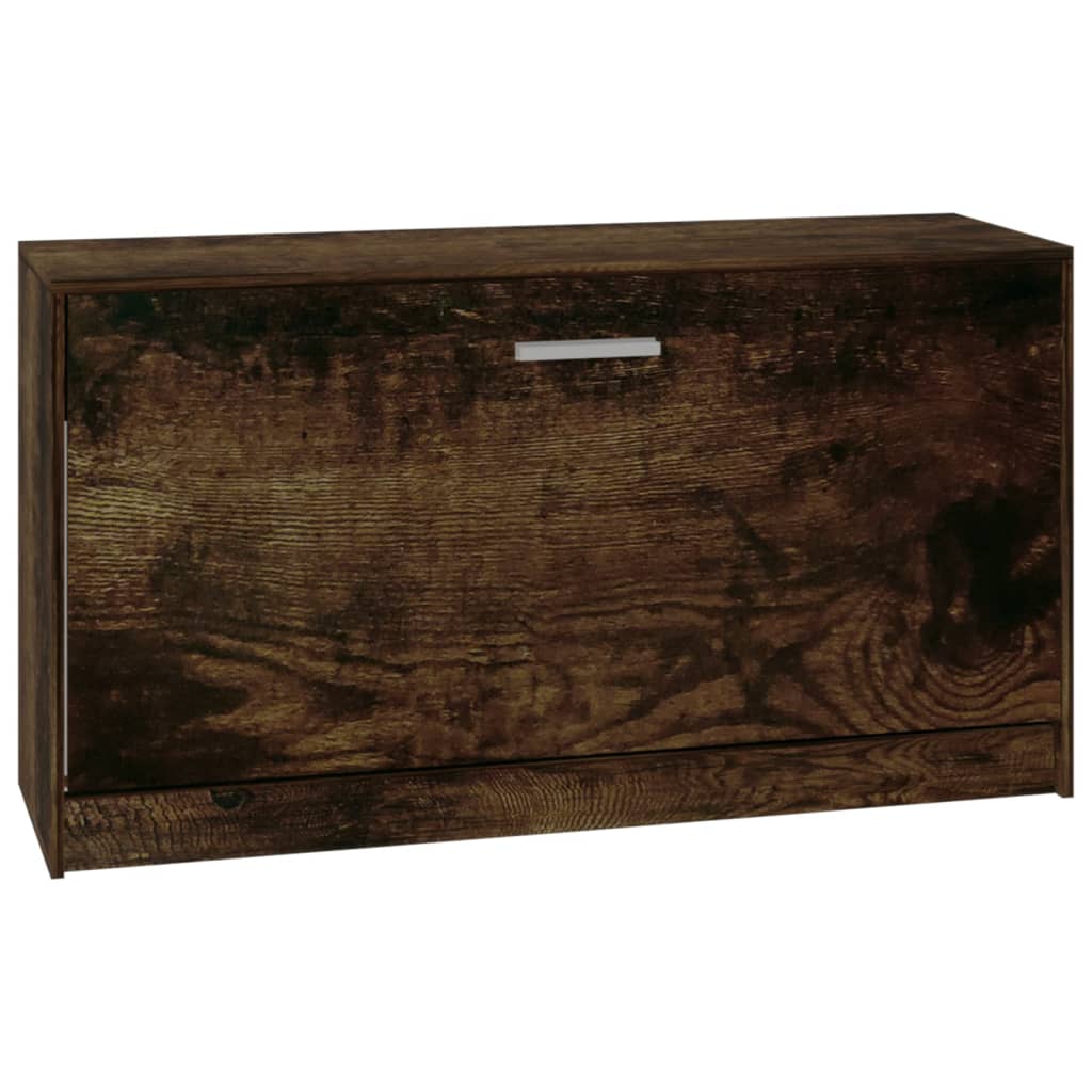 Schuhbank 80X24X45 Cm Holzwerkstoff Räuchereiche