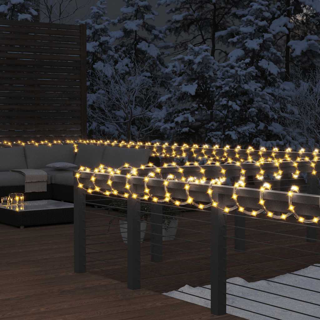 Lichtschlauch 1200 Leds Pvc Warmweiß