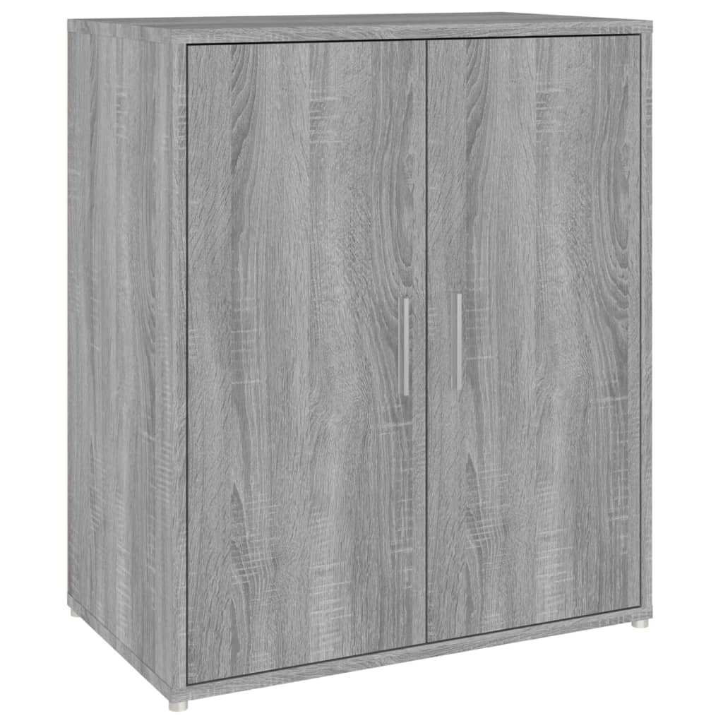 Schuhschrank Holzwerkstoff Grau Sonoma