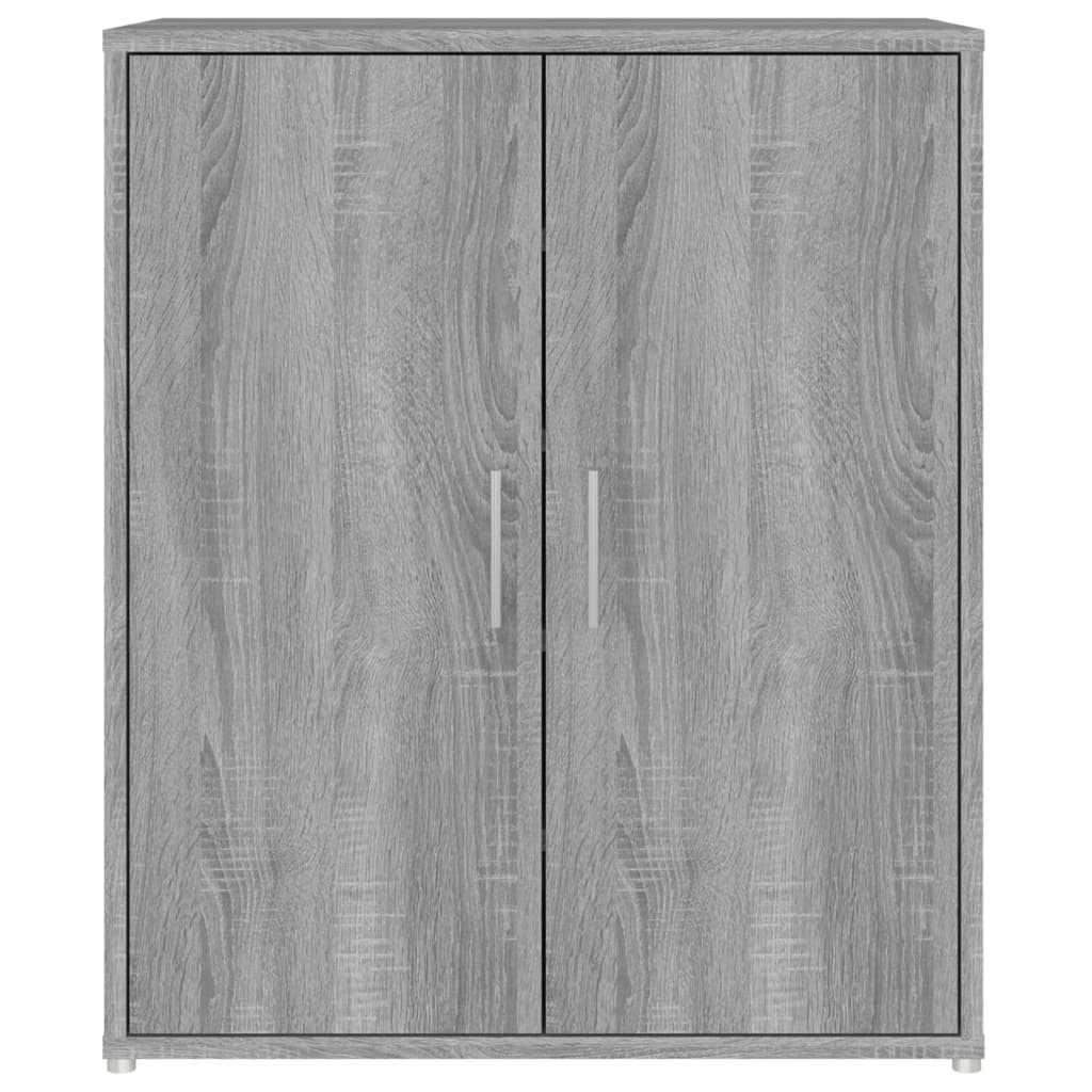 Schuhschrank Holzwerkstoff Grau Sonoma