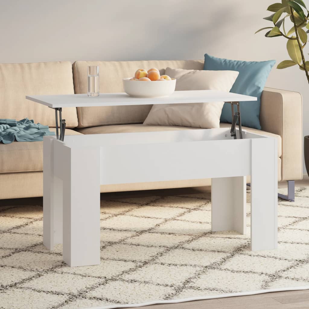 Couchtisch Braun Eichen-Optik 79X49X41 Cm Holzwerkstoff