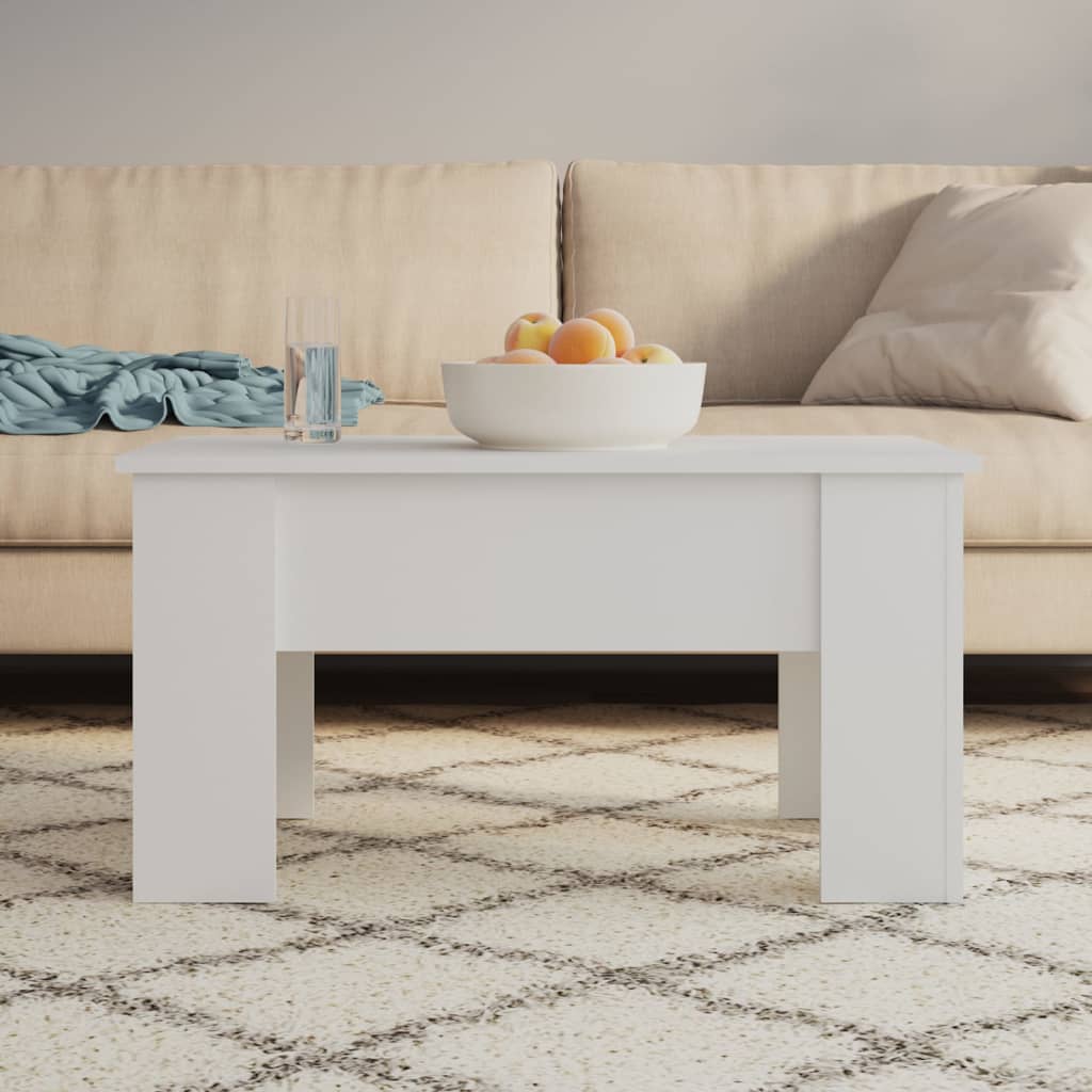 Couchtisch Braun Eichen-Optik 79X49X41 Cm Holzwerkstoff