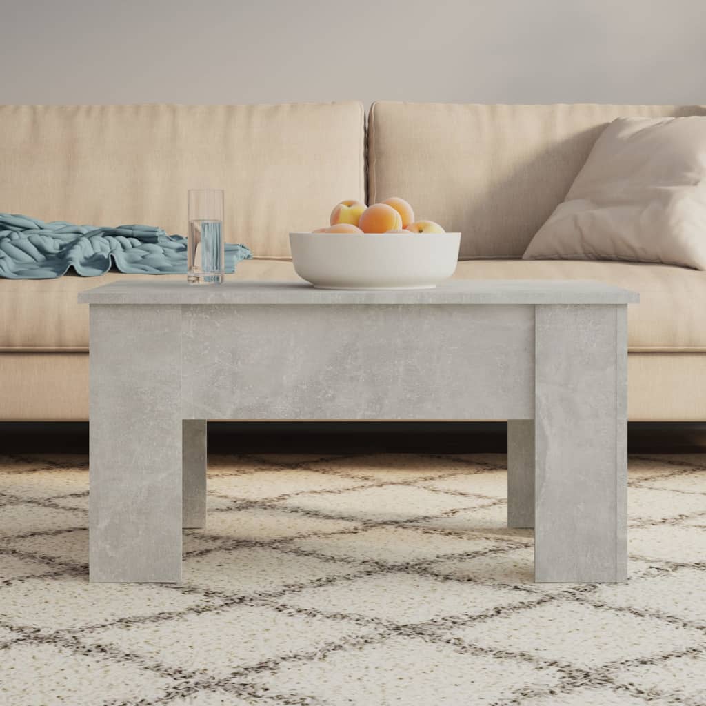 Couchtisch Braun Eichen-Optik 79X49X41 Cm Holzwerkstoff