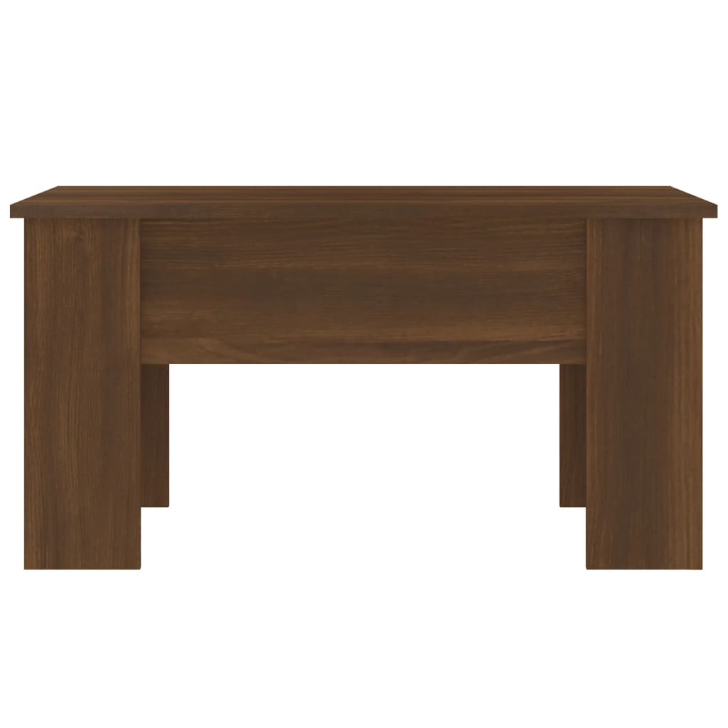 Couchtisch Braun Eichen-Optik 79X49X41 Cm Holzwerkstoff