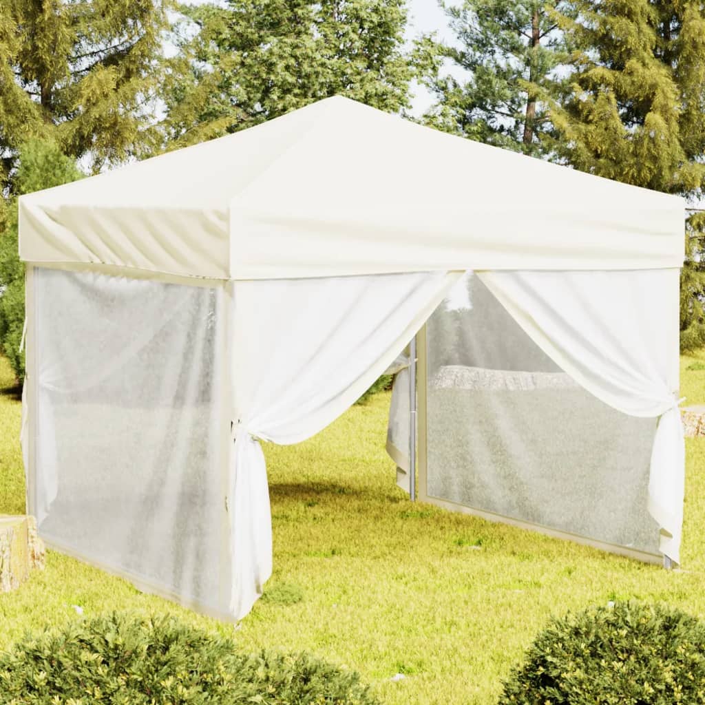 Partyzelt Faltbar Mit Seitenwänden