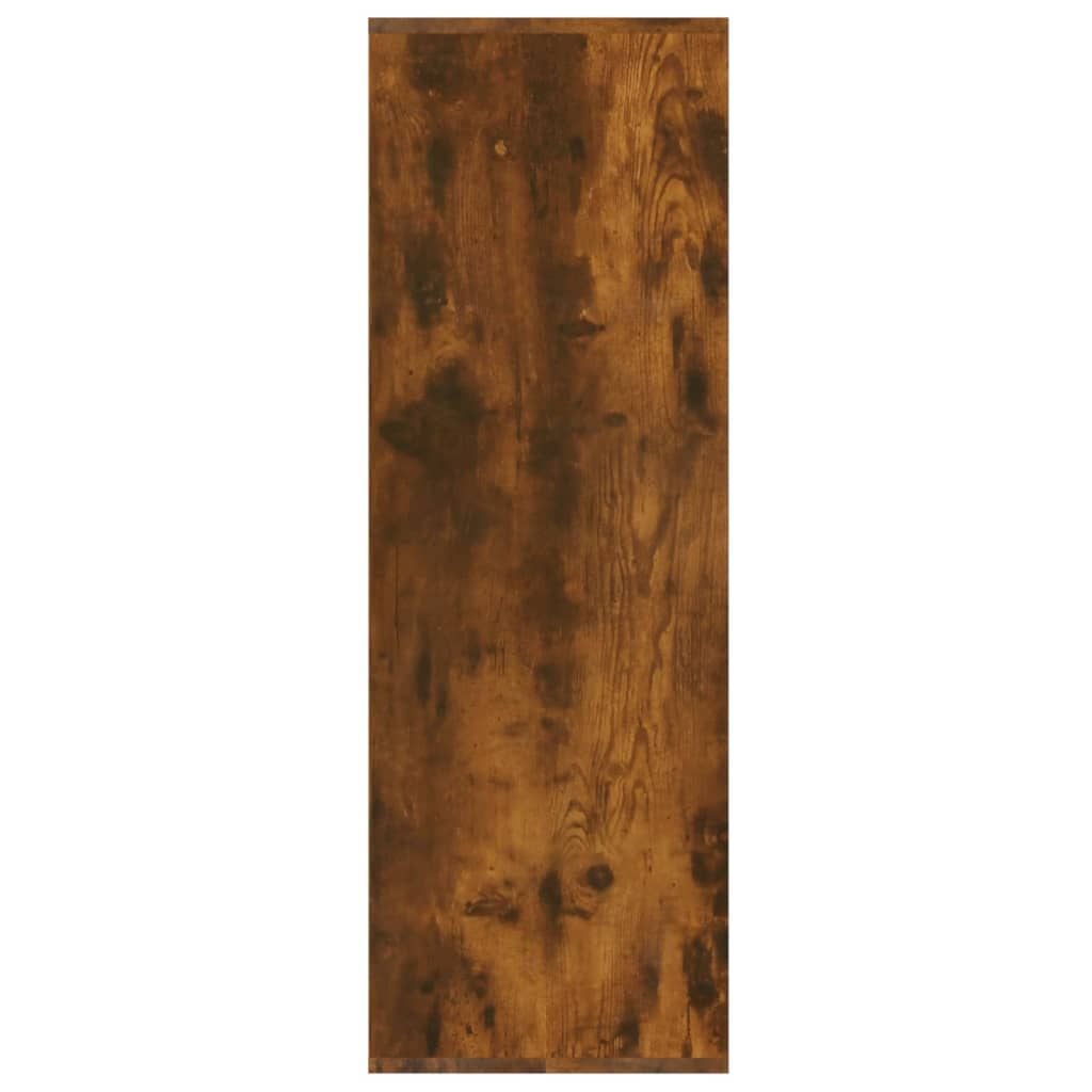 Schuhregal 54X34X100,5 Cm Holzwerkstoff Räuchereiche