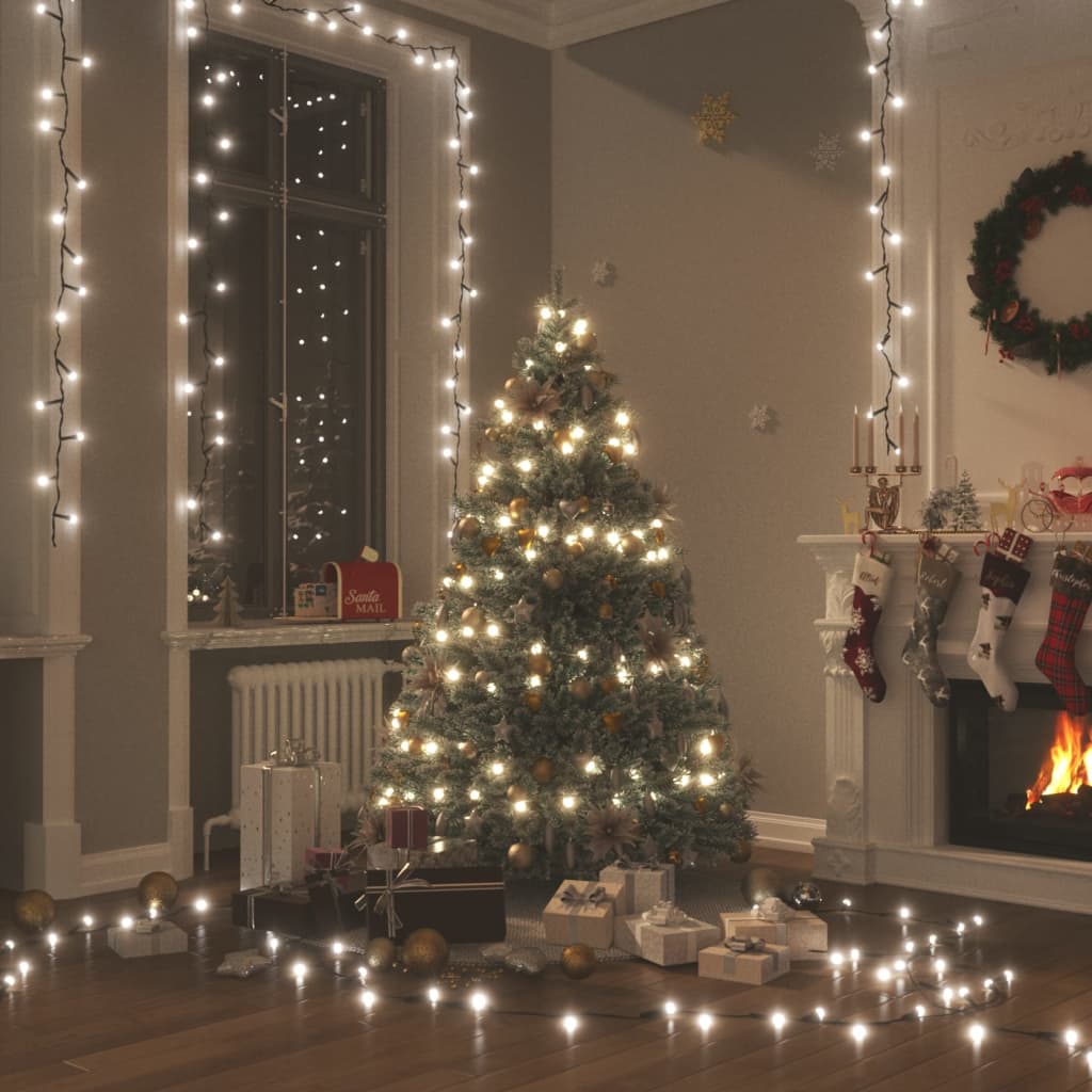 Lichterkette 400 Leds Indoor Und Outdoor Kaltweiß