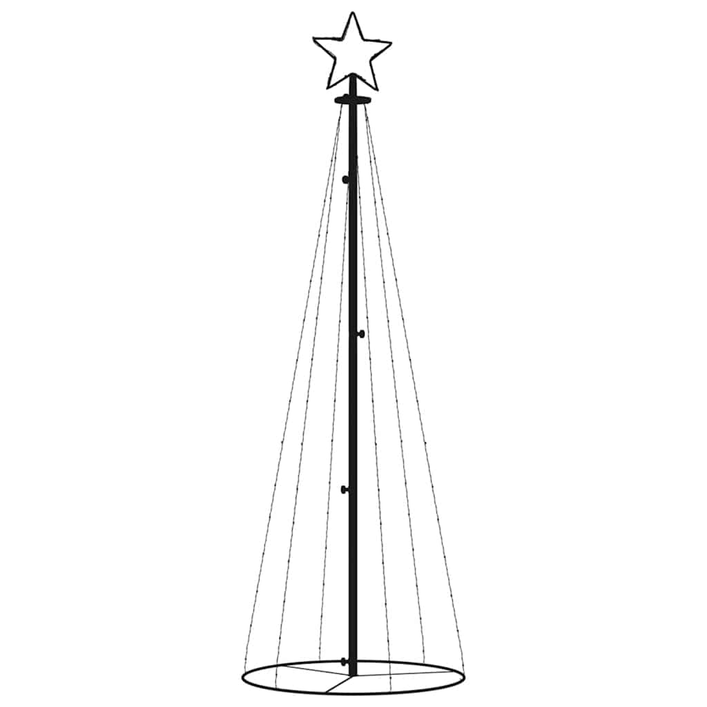 Led-Weihnachtsbaum Kegelform 108 Leds 70X180 Cm Warmweiß