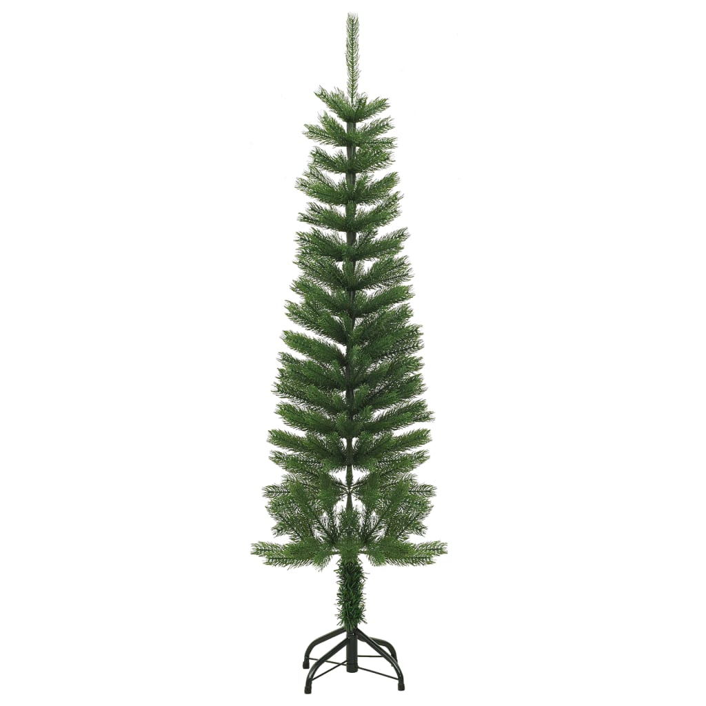 Künstlicher Weihnachtsbaum Mit Ständer Schlank 150 Cm Pe