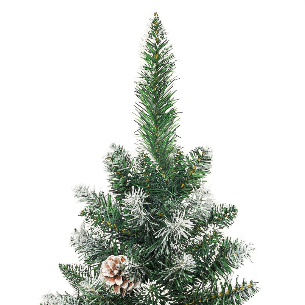Künstlicher Weihnachtsbaum Mit Ständer Schlank Pvc
