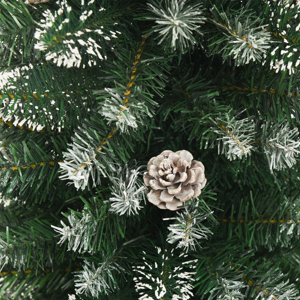 Künstlicher Weihnachtsbaum Mit Ständer Schlank Pvc