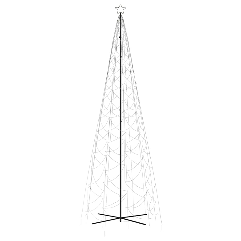Led-Weihnachtsbaum Kegelform 1400 Leds 160X500 Cm Warmweiß