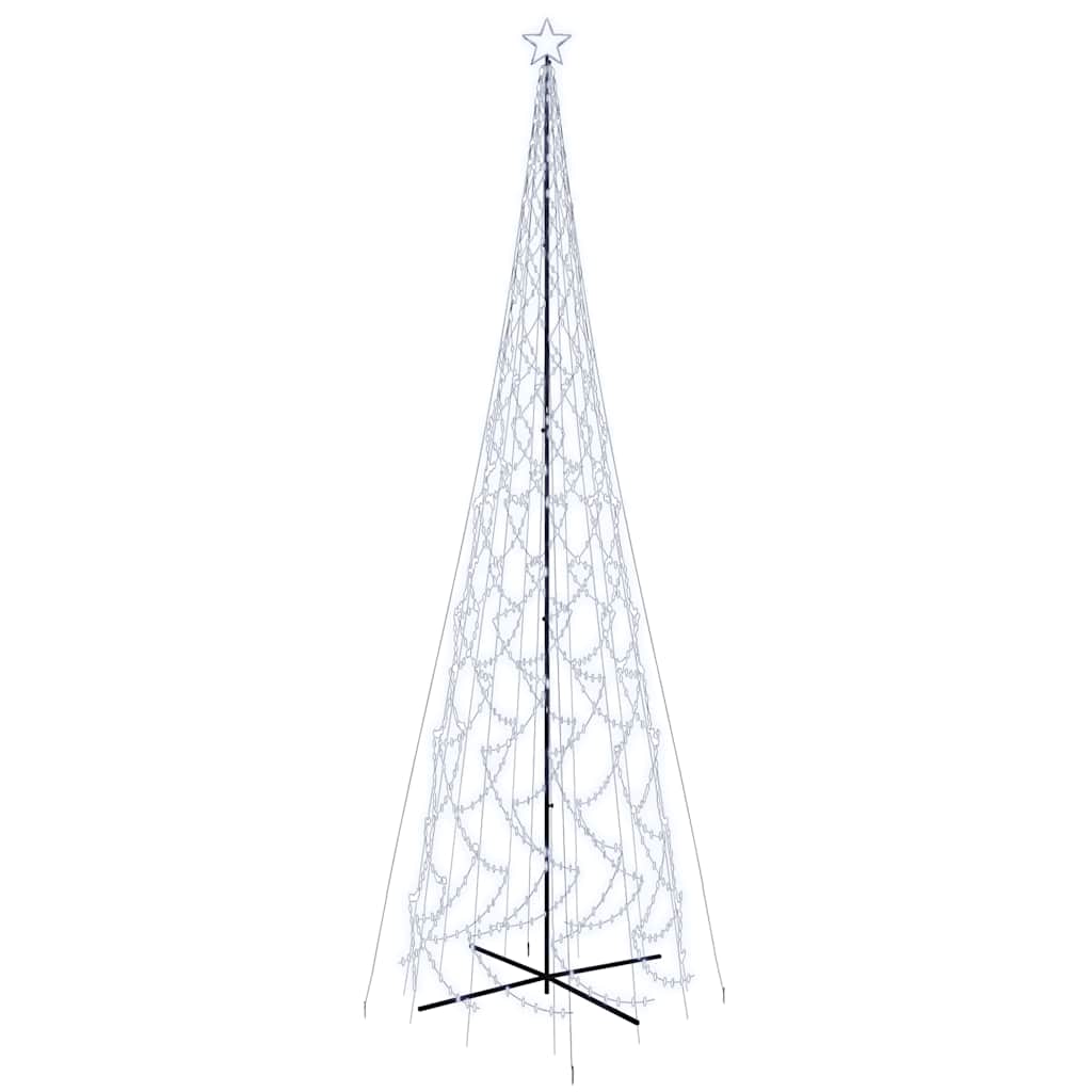 Led-Weihnachtsbaum Kegelform 3000 Leds 230X800 Cm Kaltweiß